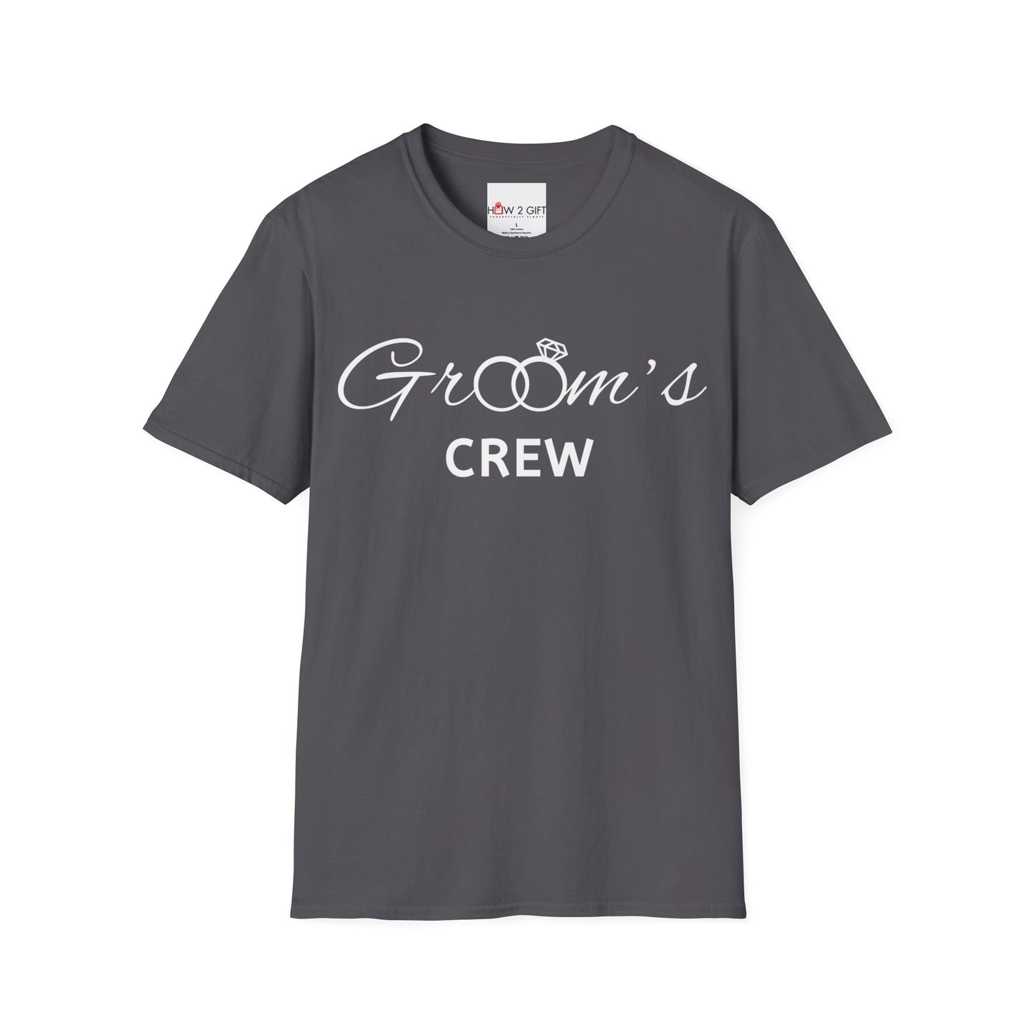 Groom's Crew Soft style T-Shirt