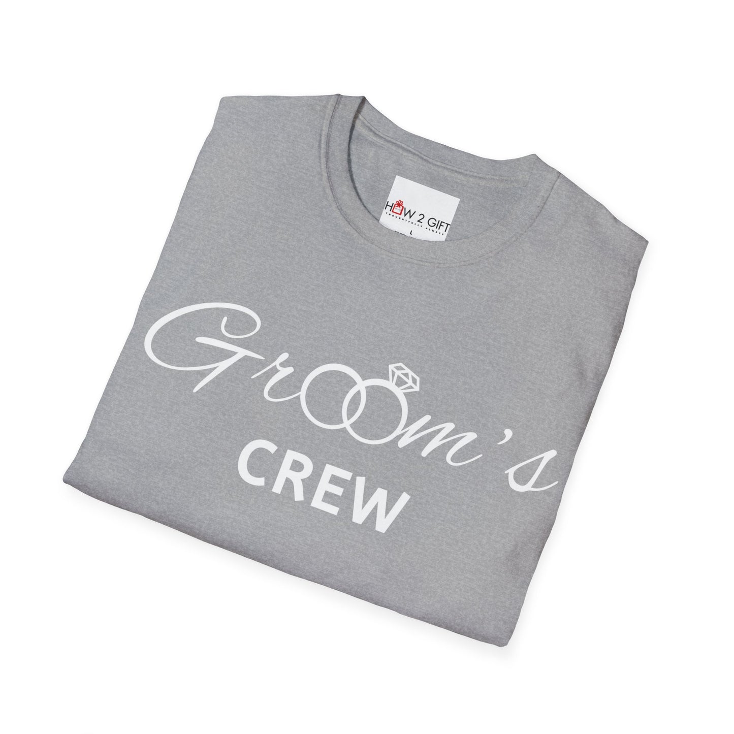 Groom's Crew Soft style T-Shirt