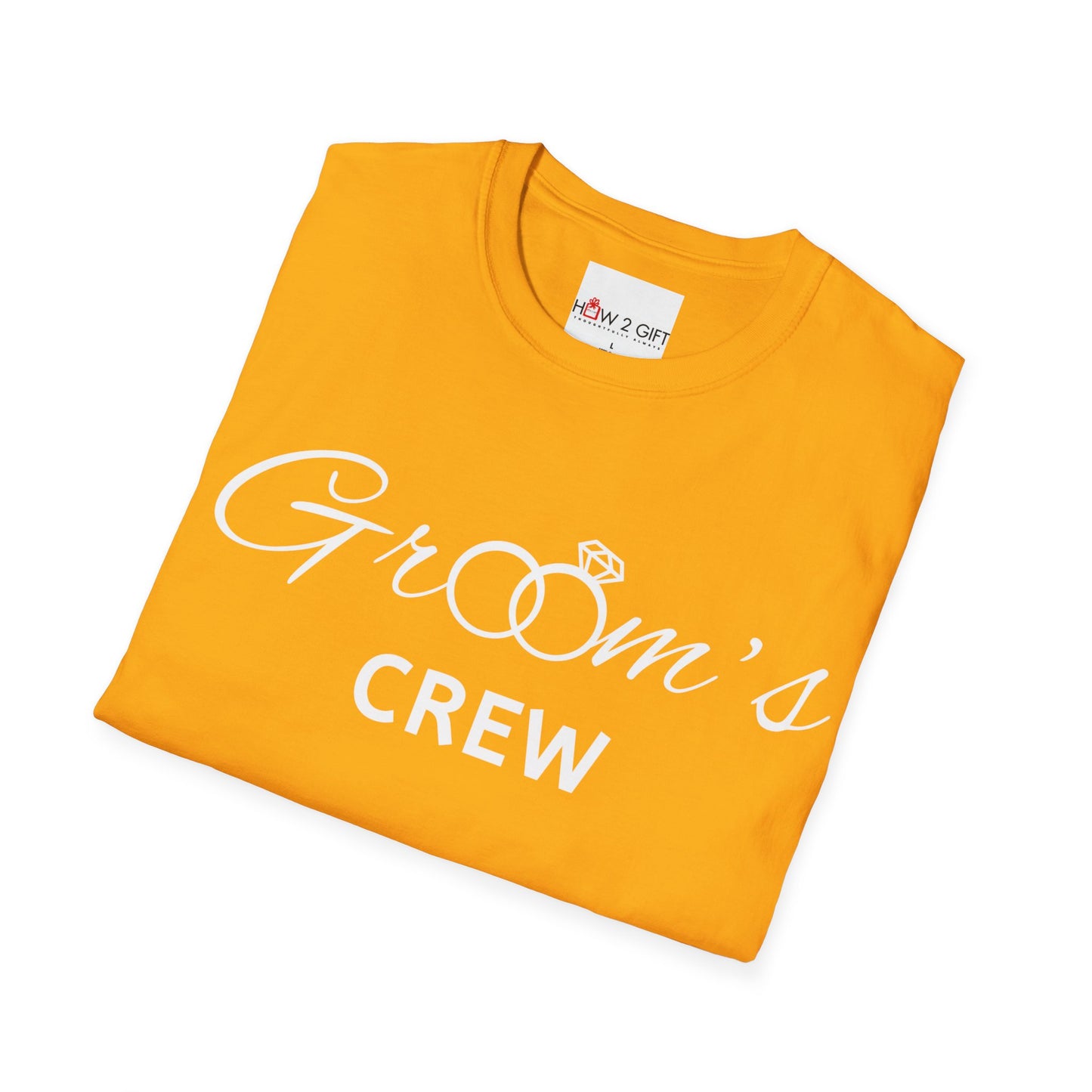 Groom's Crew Soft style T-Shirt