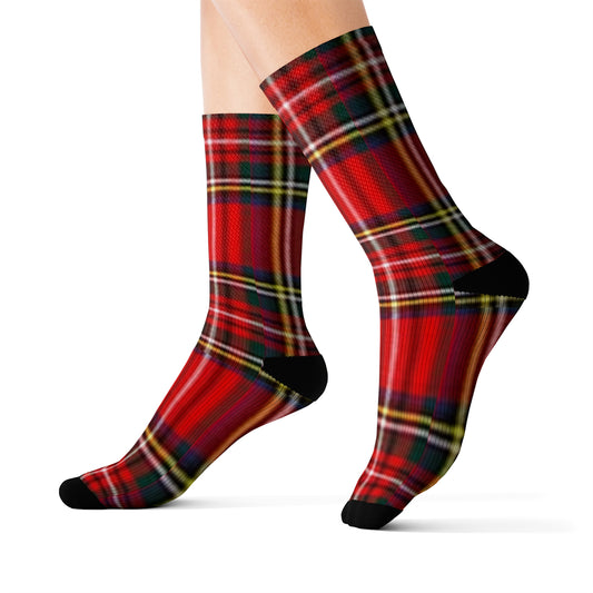 Traditional Patterned Sublimation Socks