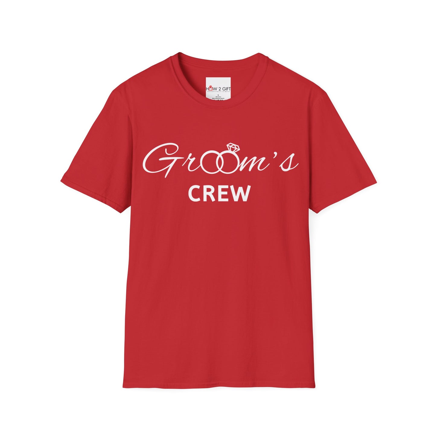 Groom's Crew Soft style T-Shirt