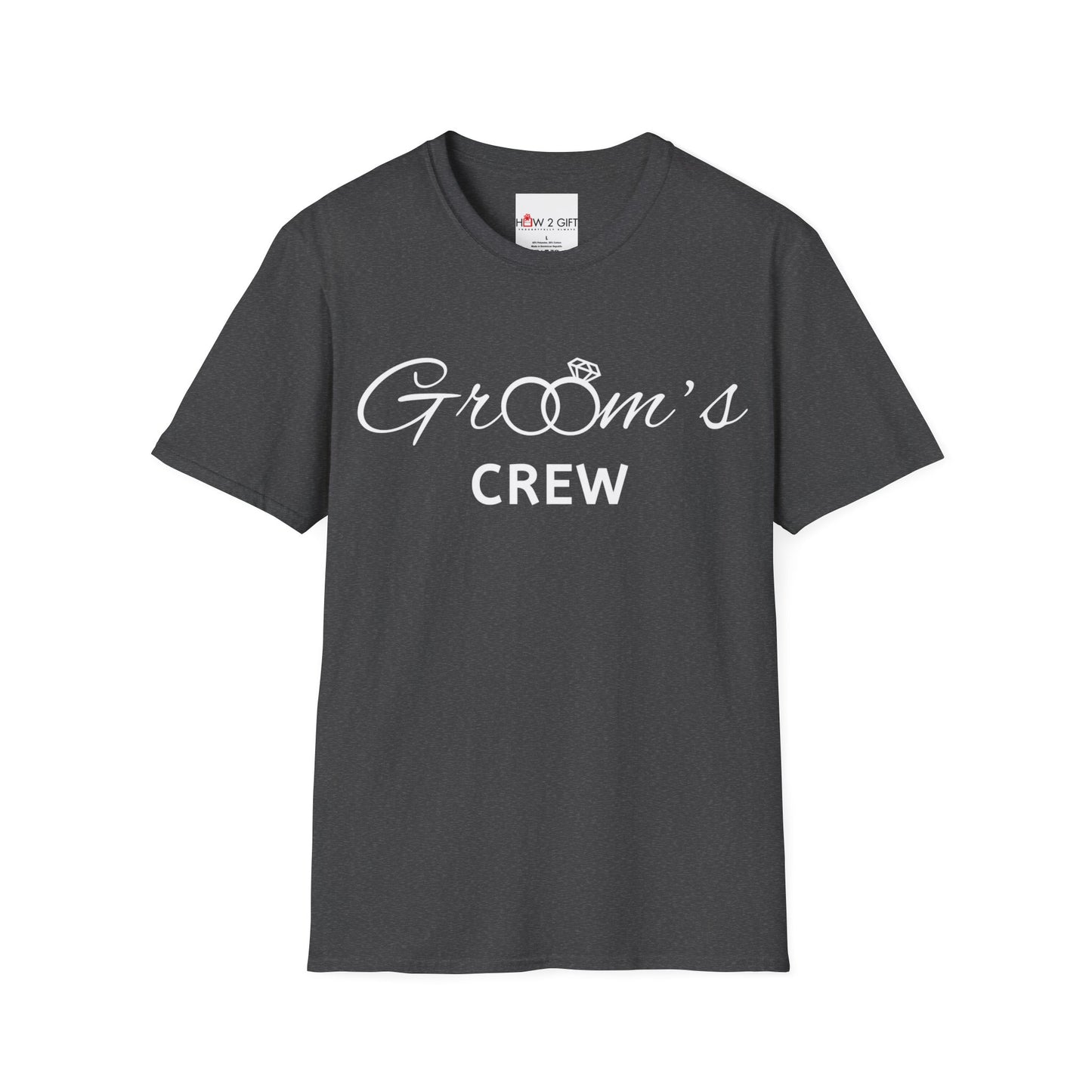 Groom's Crew Soft style T-Shirt