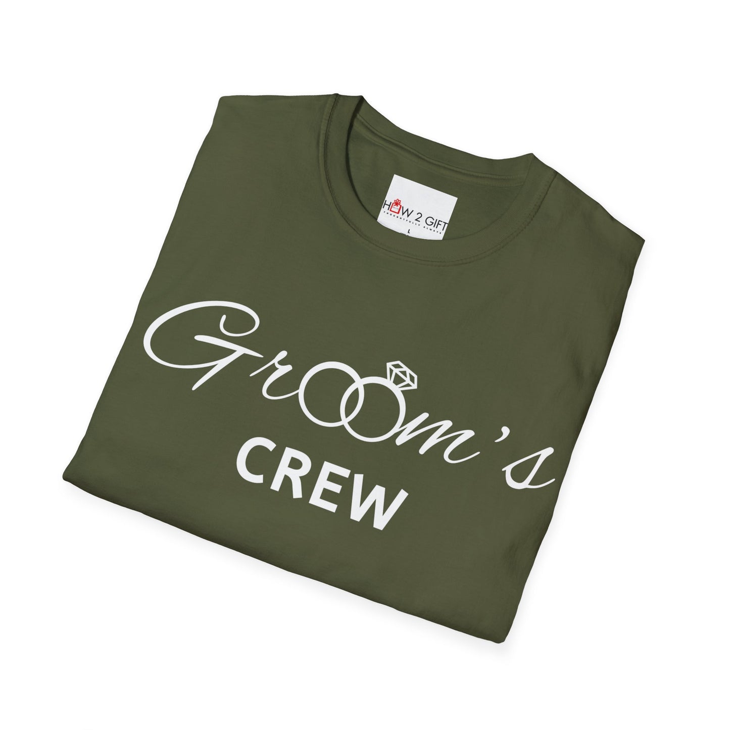 Groom's Crew Soft style T-Shirt