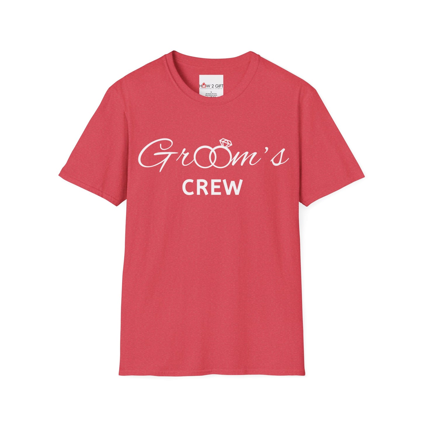 Groom's Crew Soft style T-Shirt