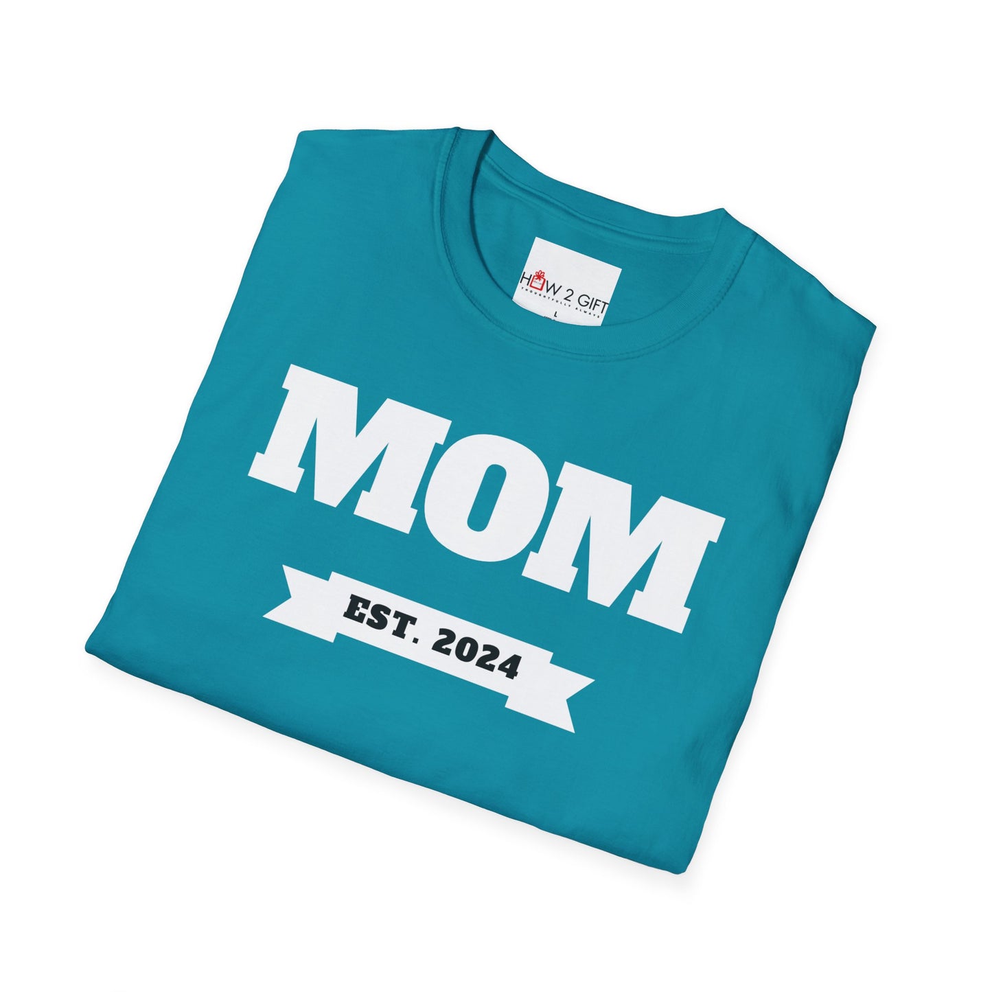 MOM EST. 2024  Soft style T-Shirt