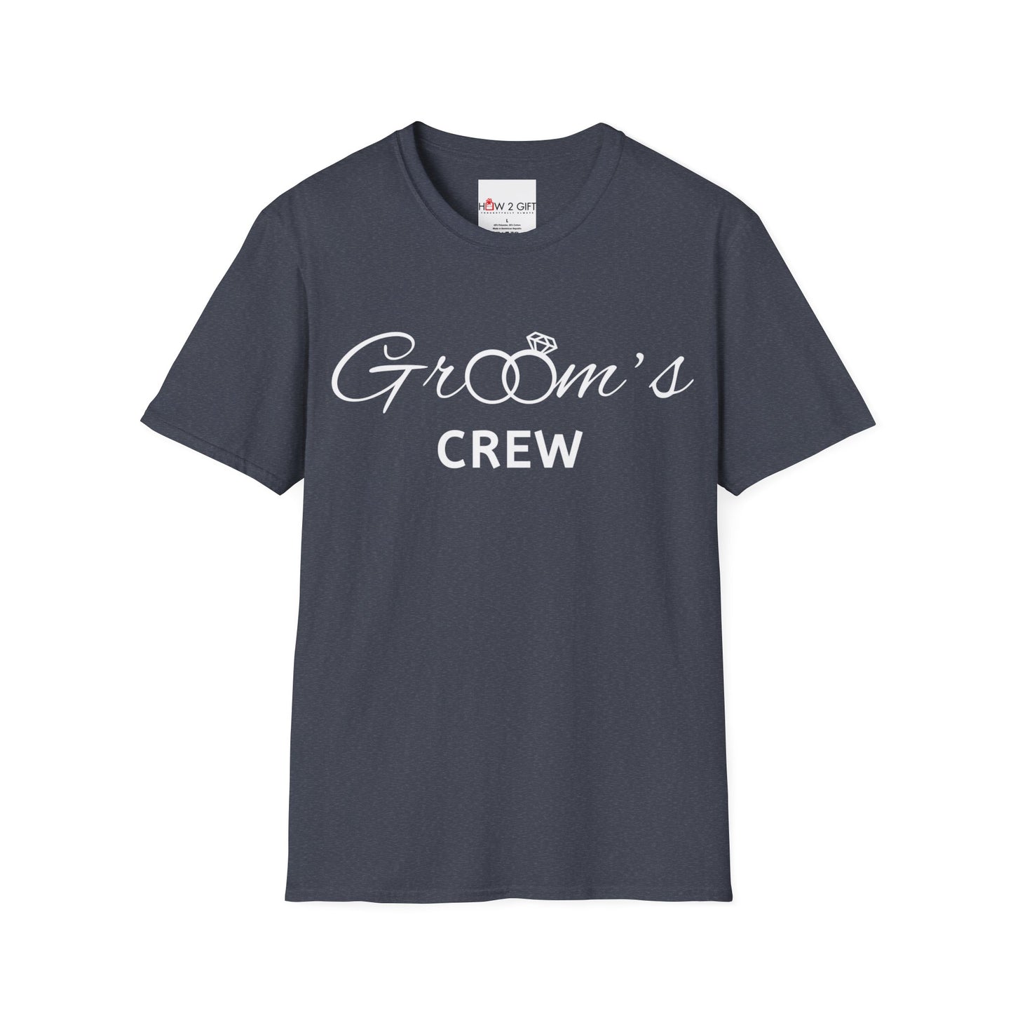 Groom's Crew Soft style T-Shirt