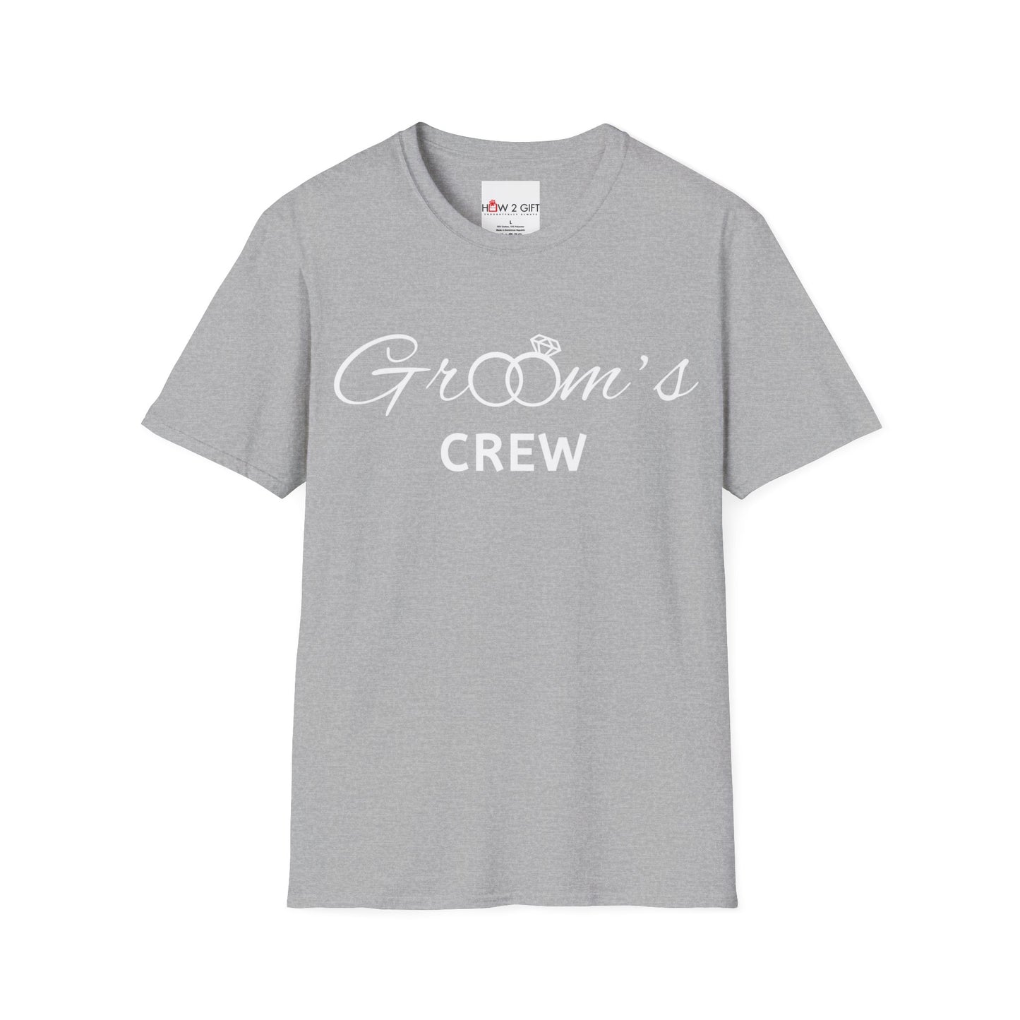 Groom's Crew Soft style T-Shirt