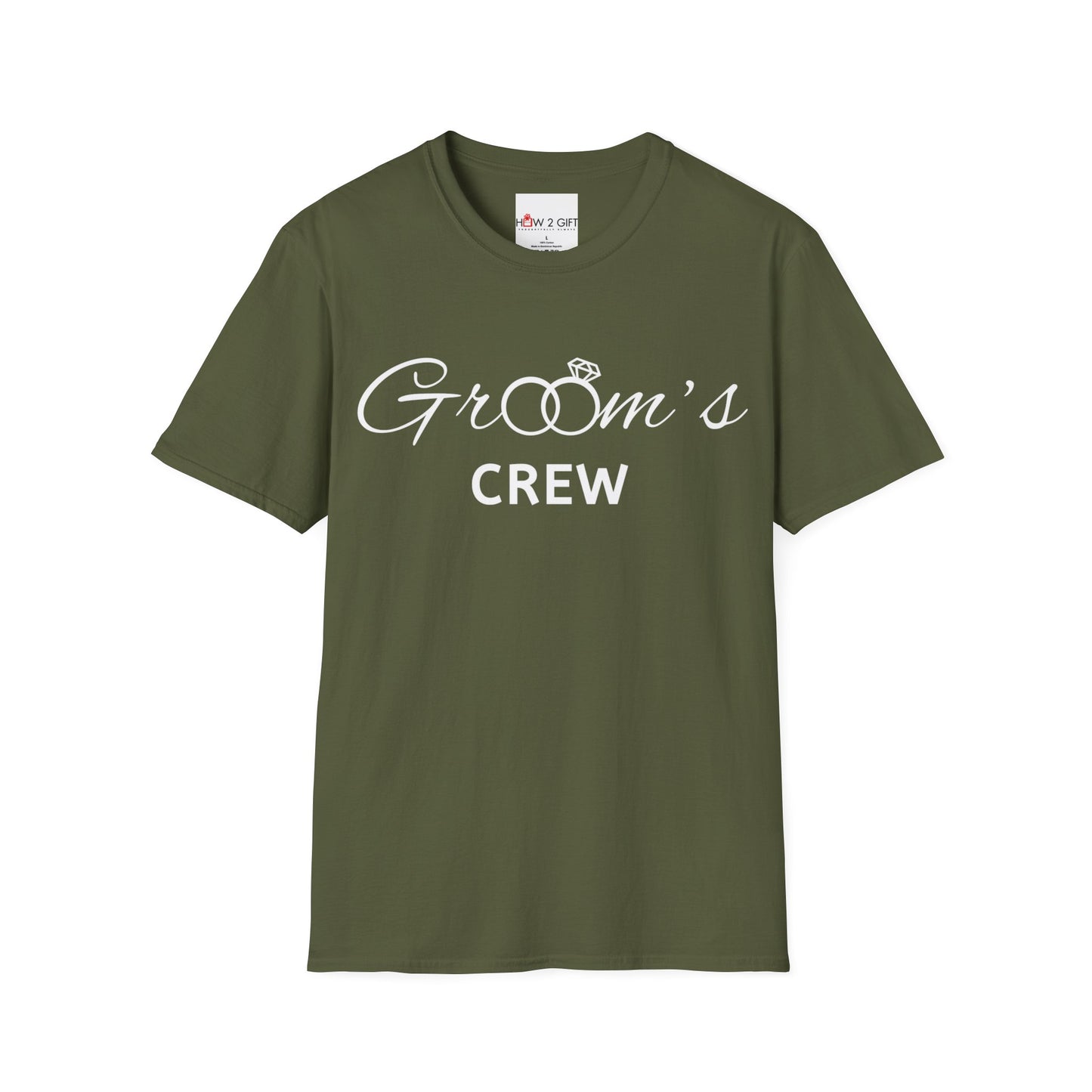 Groom's Crew Soft style T-Shirt