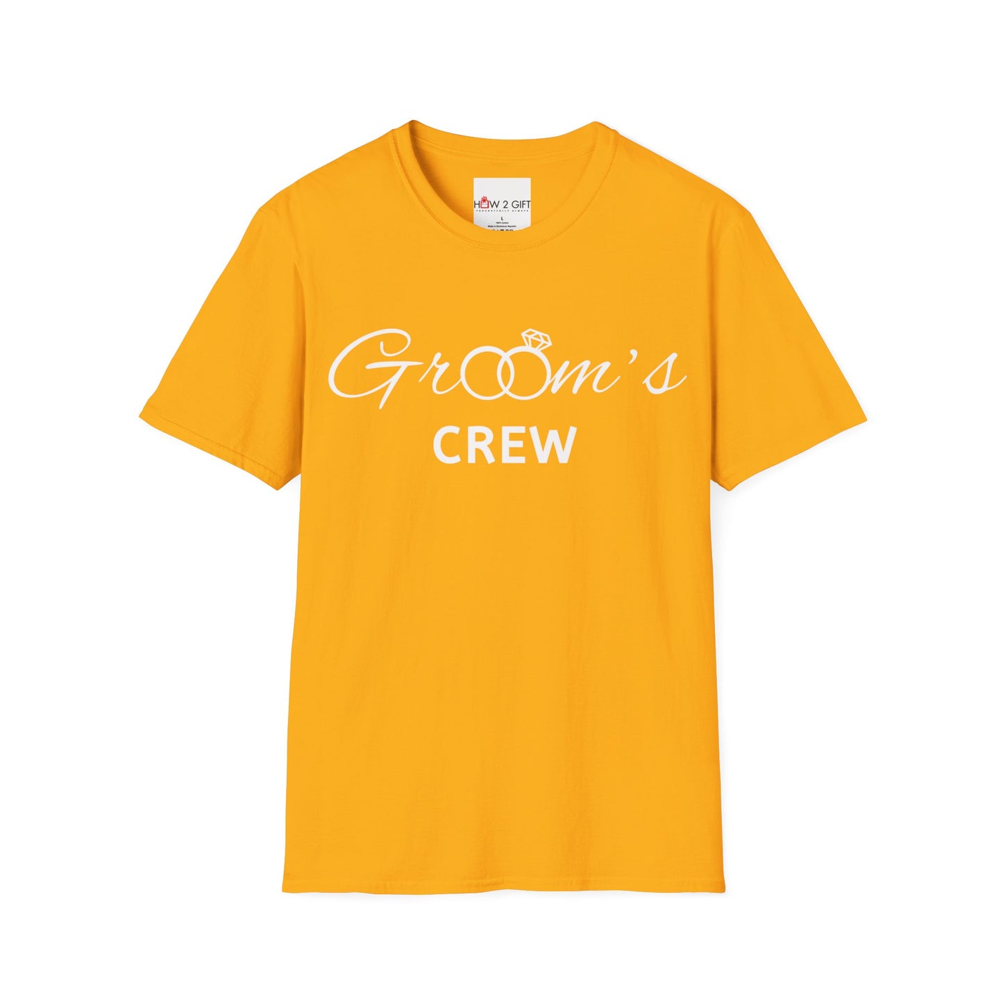 Groom's Crew Soft style T-Shirt