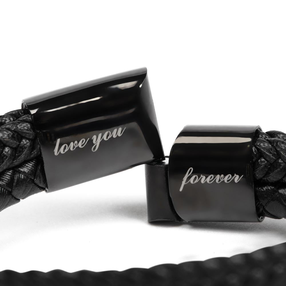 To My Brother Men's "Love You Forever" Bracelet Any Occasion Gifts