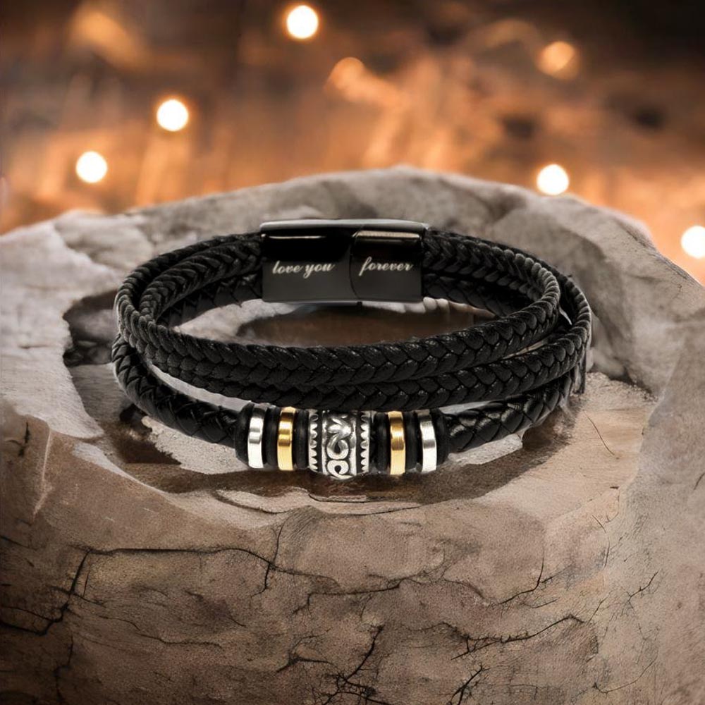 Para Mi Hermano Pulsera "Te Amo Siempre" para Hombres Regalos para cualquier ocasión