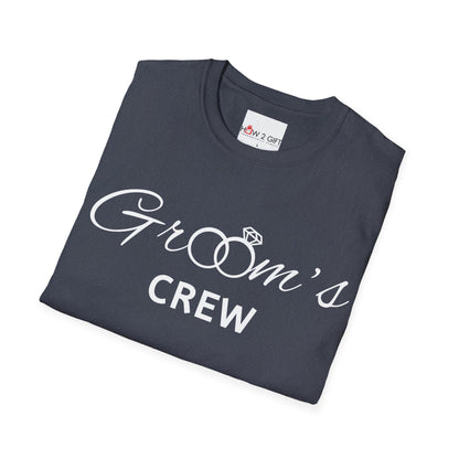 Groom's Crew Soft style T-Shirt