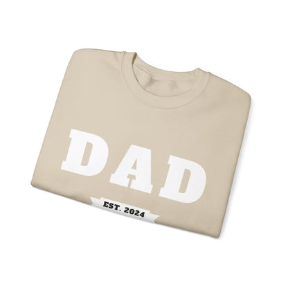 DAD EST. 2024 Heavy Blend™ Crewneck Sweatshirt