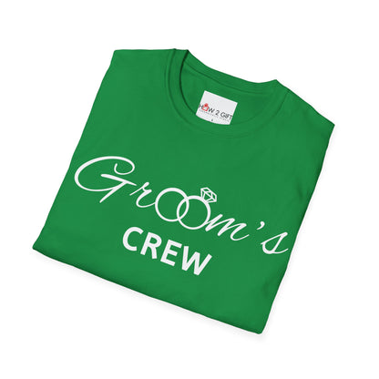 Groom's Crew Soft style T-Shirt