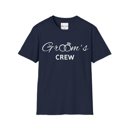 Groom's Crew Soft style T-Shirt