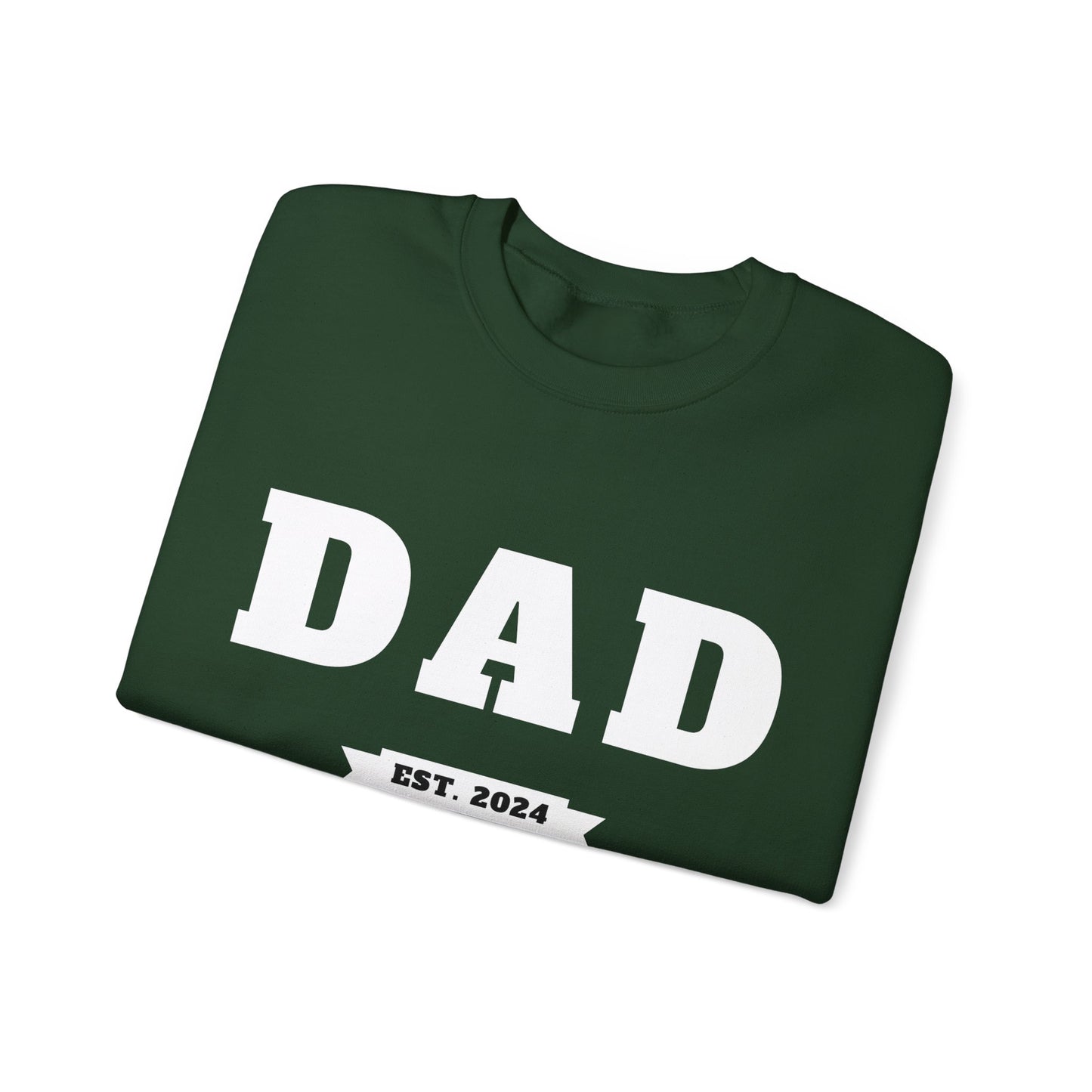 DAD EST. 2024 Heavy Blend™ Crewneck Sweatshirt