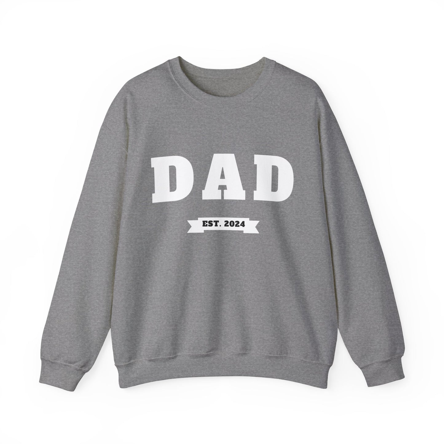 DAD EST. 2024 Heavy Blend™ Crewneck Sweatshirt