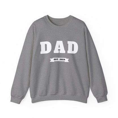 DAD EST. 2024 Heavy Blend™ Crewneck Sweatshirt