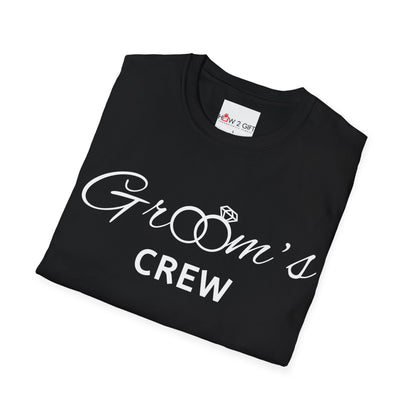 Groom's Crew Soft style T-Shirt