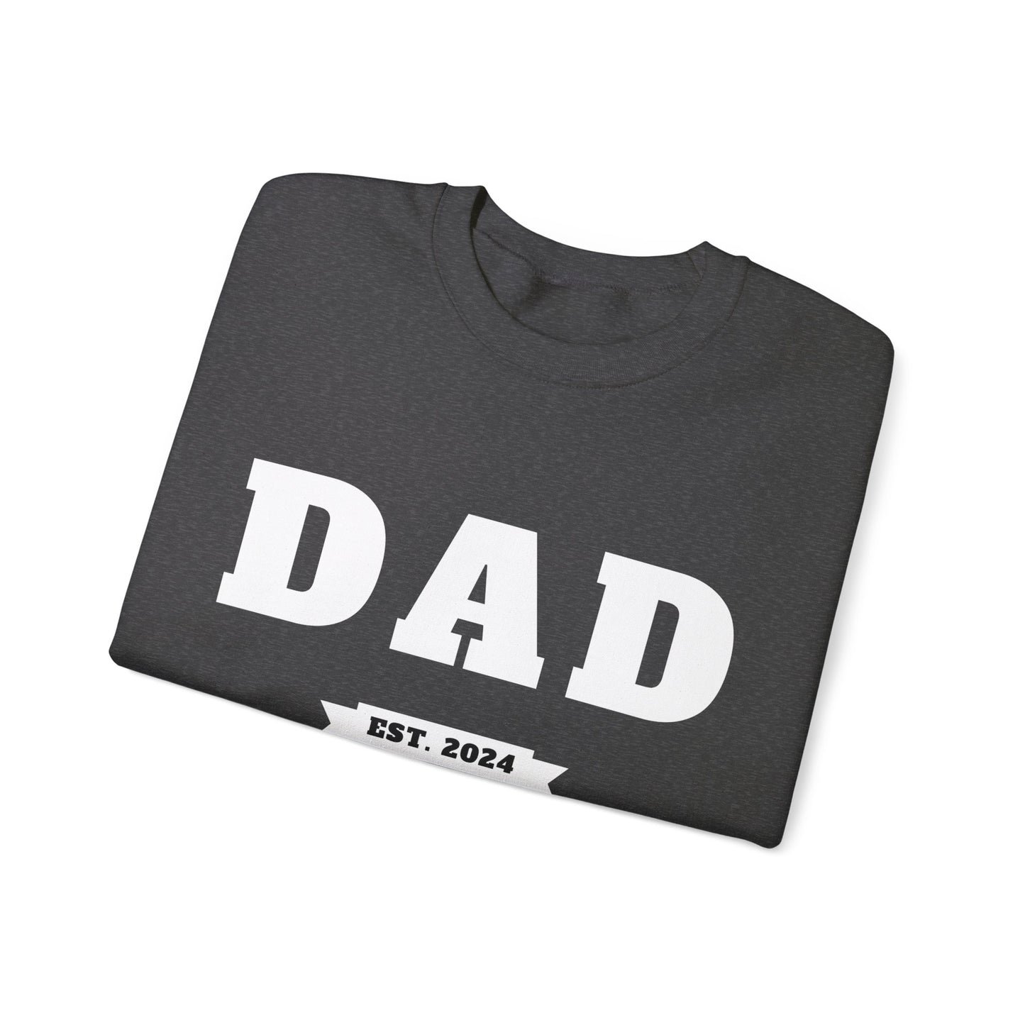 DAD EST. 2024 Heavy Blend™ Crewneck Sweatshirt