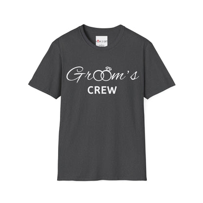Groom's Crew Soft style T-Shirt