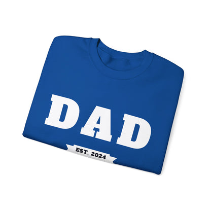 DAD EST. 2024 Heavy Blend™ Crewneck Sweatshirt
