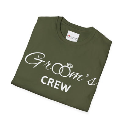 Groom's Crew Soft style T-Shirt