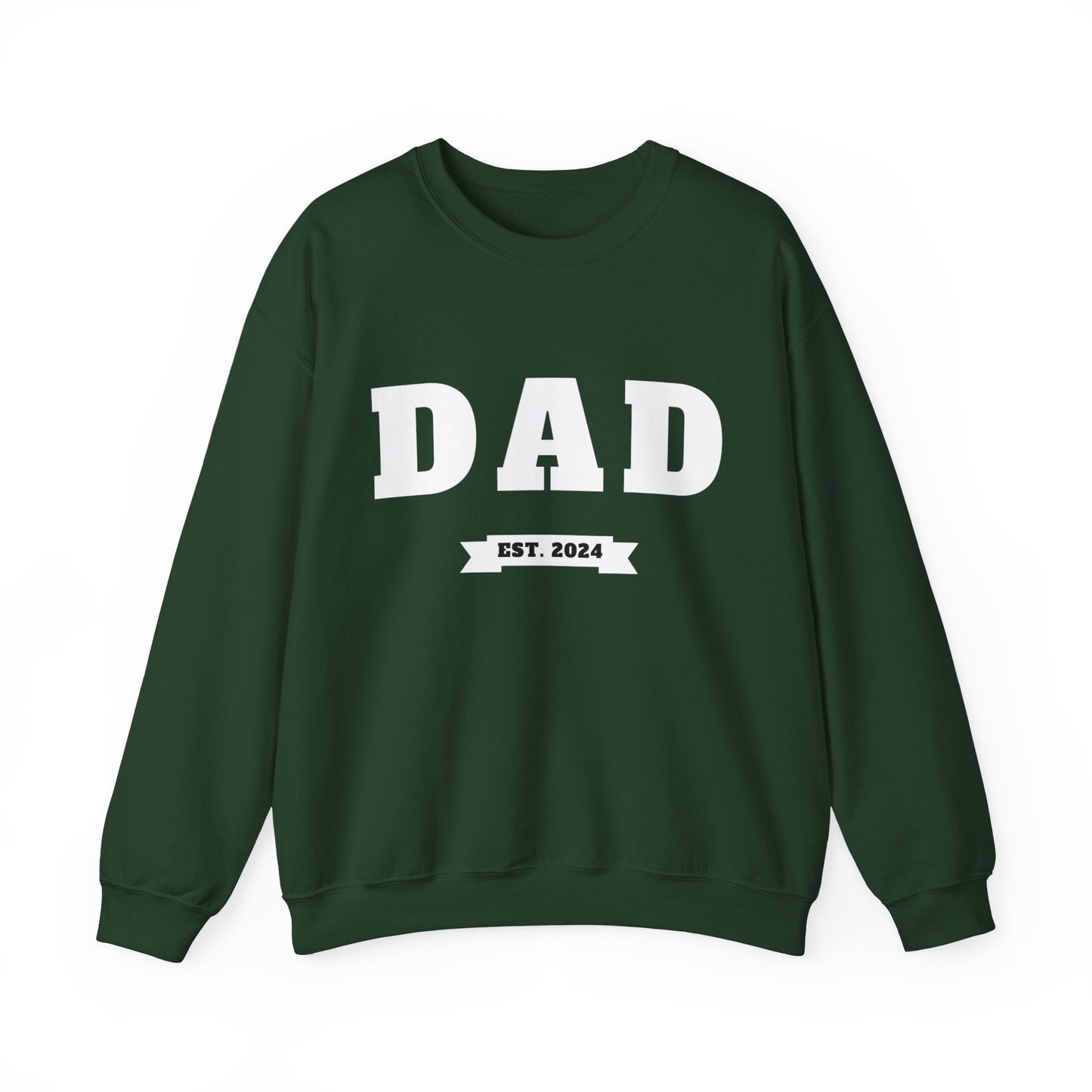 DAD EST. 2024 Heavy Blend™ Crewneck Sweatshirt