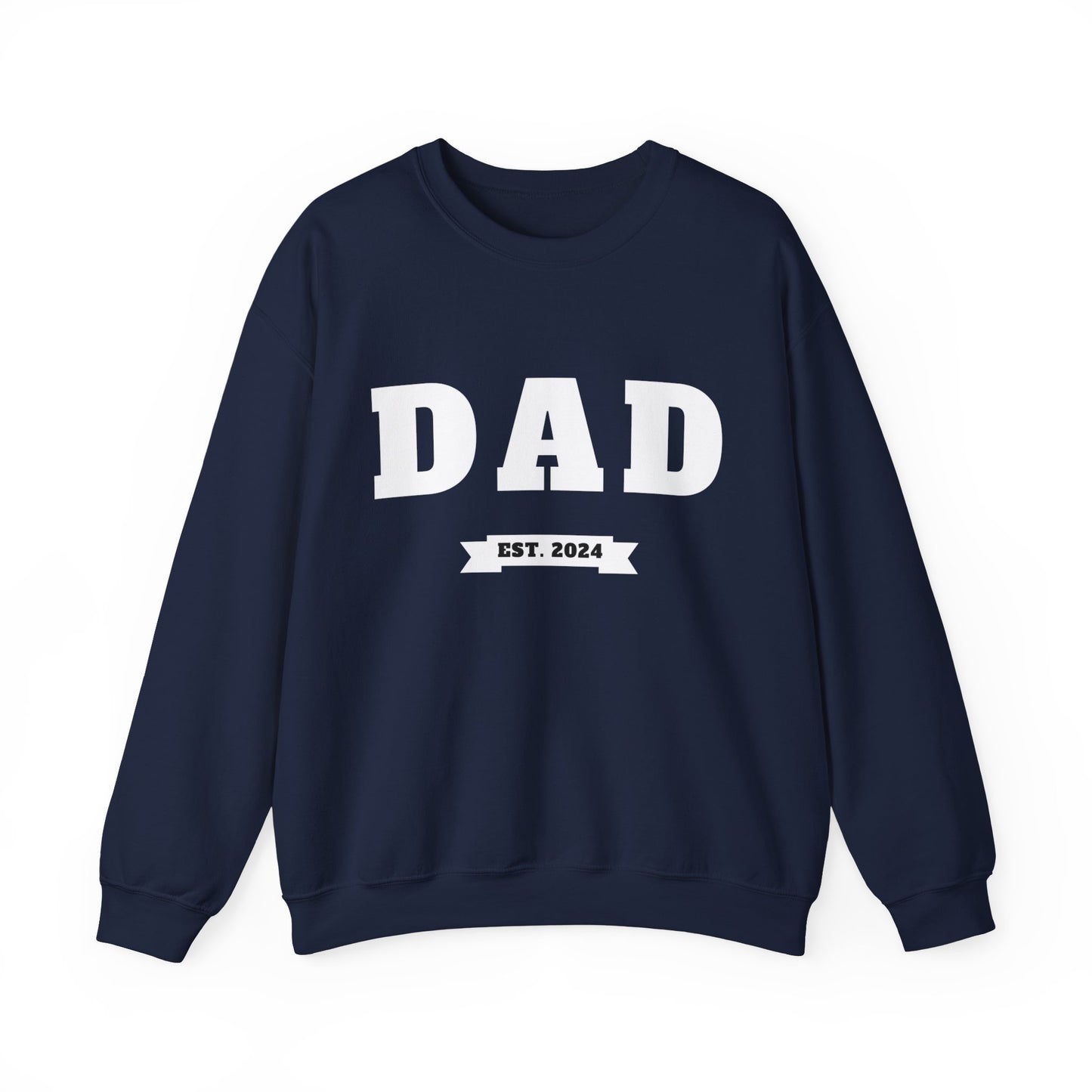 DAD EST. 2024 Heavy Blend™ Crewneck Sweatshirt