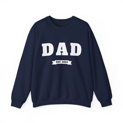 DAD EST. 2024 Heavy Blend™ Crewneck Sweatshirt