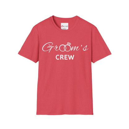 Groom's Crew Soft style T-Shirt