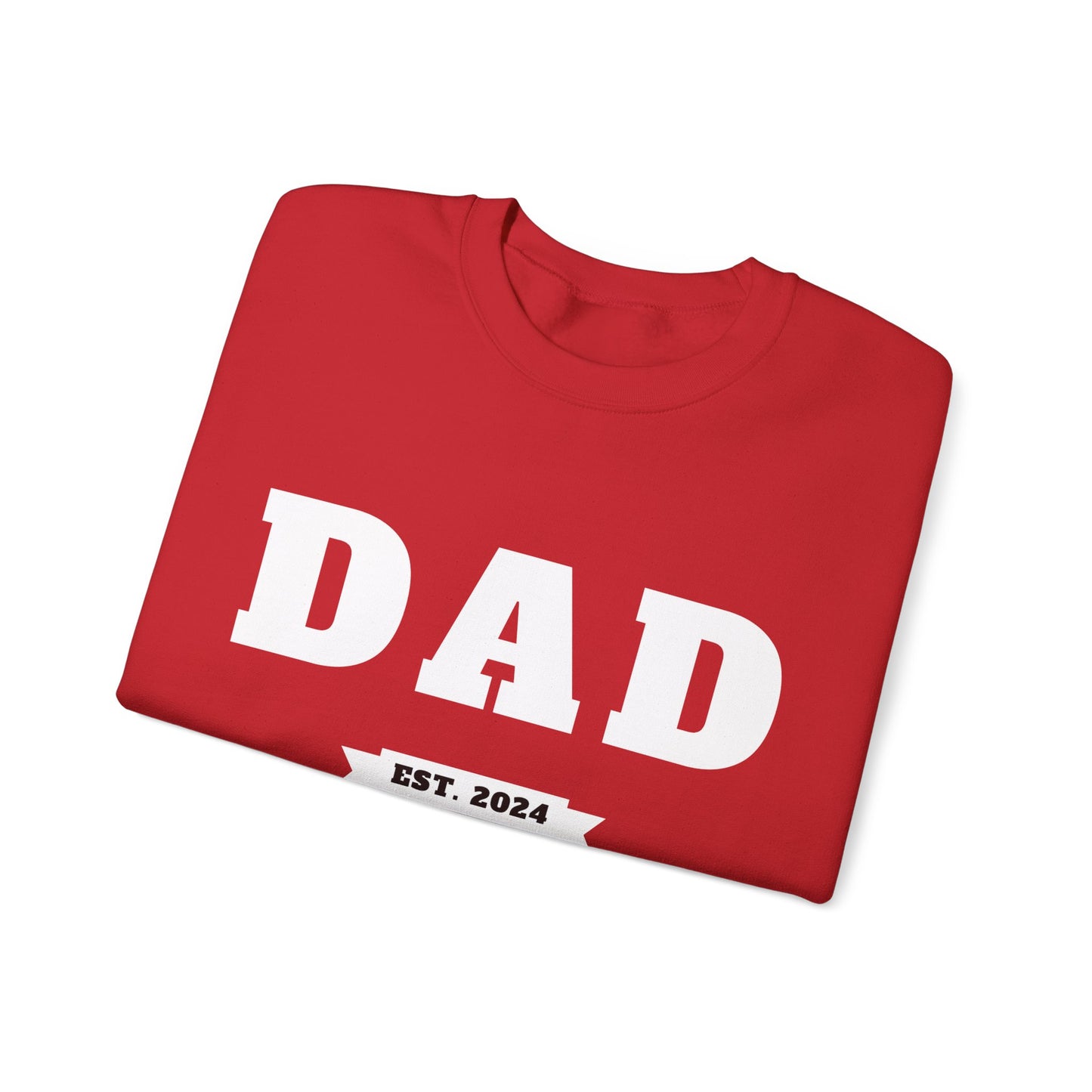 DAD EST. 2024 Heavy Blend™ Crewneck Sweatshirt