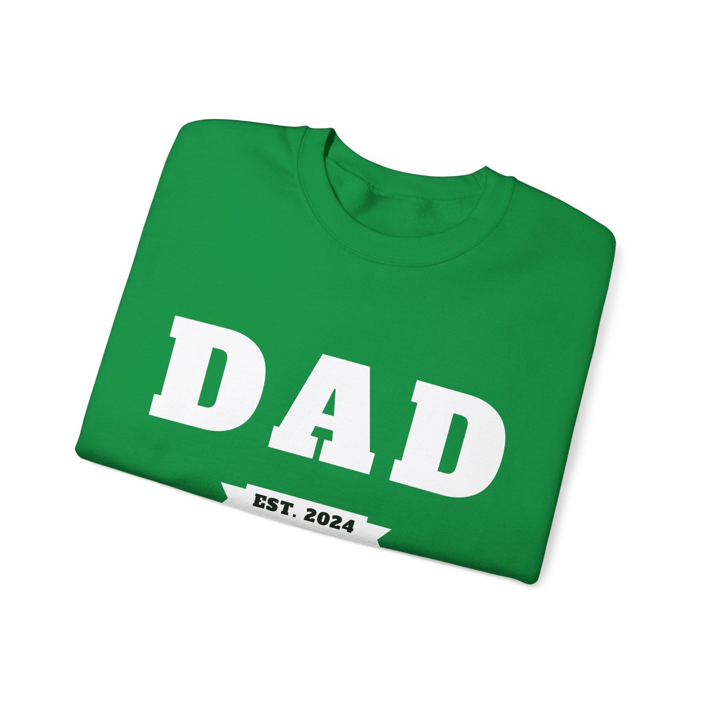 DAD EST. 2024 Heavy Blend™ Crewneck Sweatshirt