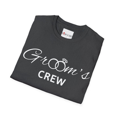 Groom's Crew Soft style T-Shirt