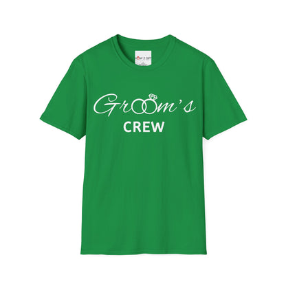Groom's Crew Soft style T-Shirt