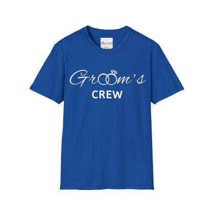 Groom's Crew Soft style T-Shirt