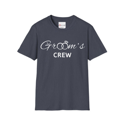 Groom's Crew Soft style T-Shirt