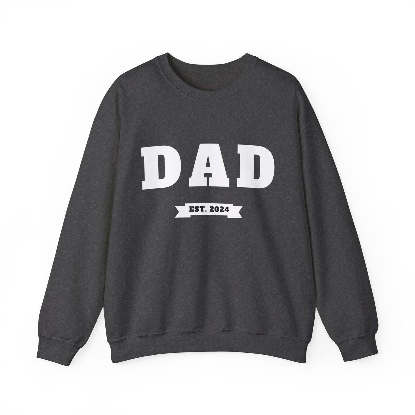 DAD EST. 2024 Heavy Blend™ Crewneck Sweatshirt