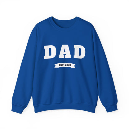 DAD EST. 2024 Heavy Blend™ Crewneck Sweatshirt