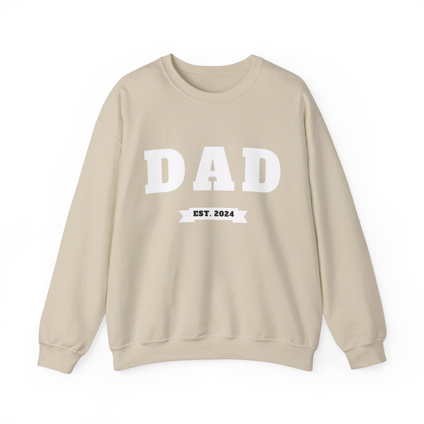 DAD EST. 2024 Heavy Blend™ Crewneck Sweatshirt