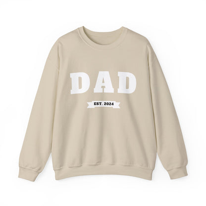 DAD EST. 2024 Heavy Blend™ Crewneck Sweatshirt