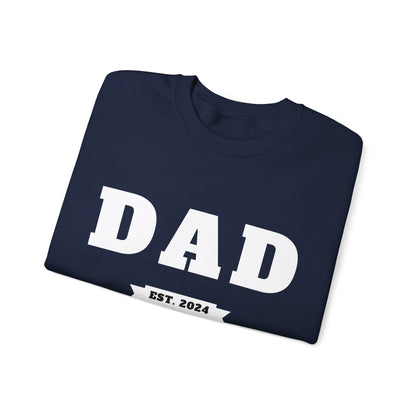 DAD EST. 2024 Heavy Blend™ Crewneck Sweatshirt