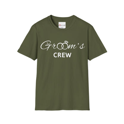 Groom's Crew Soft style T-Shirt