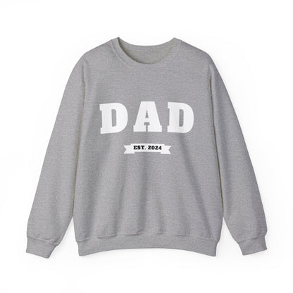 DAD EST. 2024 Heavy Blend™ Crewneck Sweatshirt