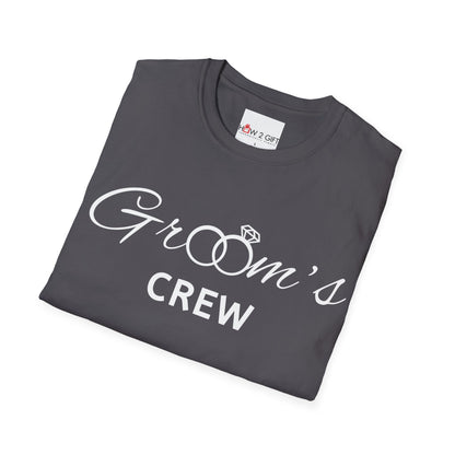 Groom's Crew Soft style T-Shirt