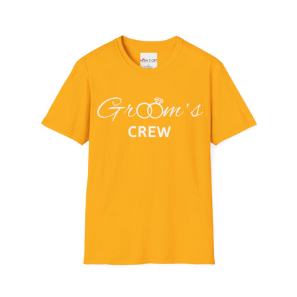 Groom's Crew Soft style T-Shirt