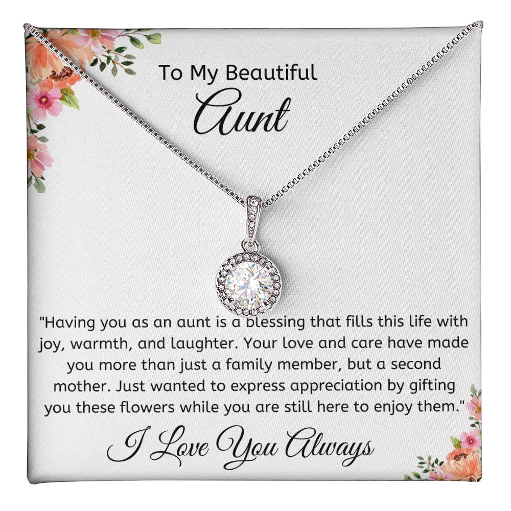 Eternal Hope Necklace- From Niece/Nephew, For Aunt-Any Occasion Gifts