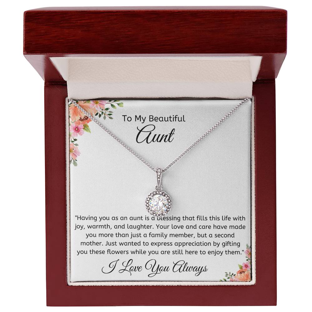 Eternal Hope Necklace- From Niece/Nephew, For Aunt-Any Occasion Gifts