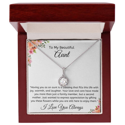 Eternal Hope Necklace- From Niece/Nephew, For Aunt-Any Occasion Gifts