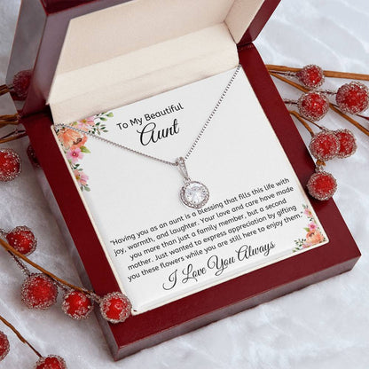 Eternal Hope Necklace- From Niece/Nephew, For Aunt-Any Occasion Gifts